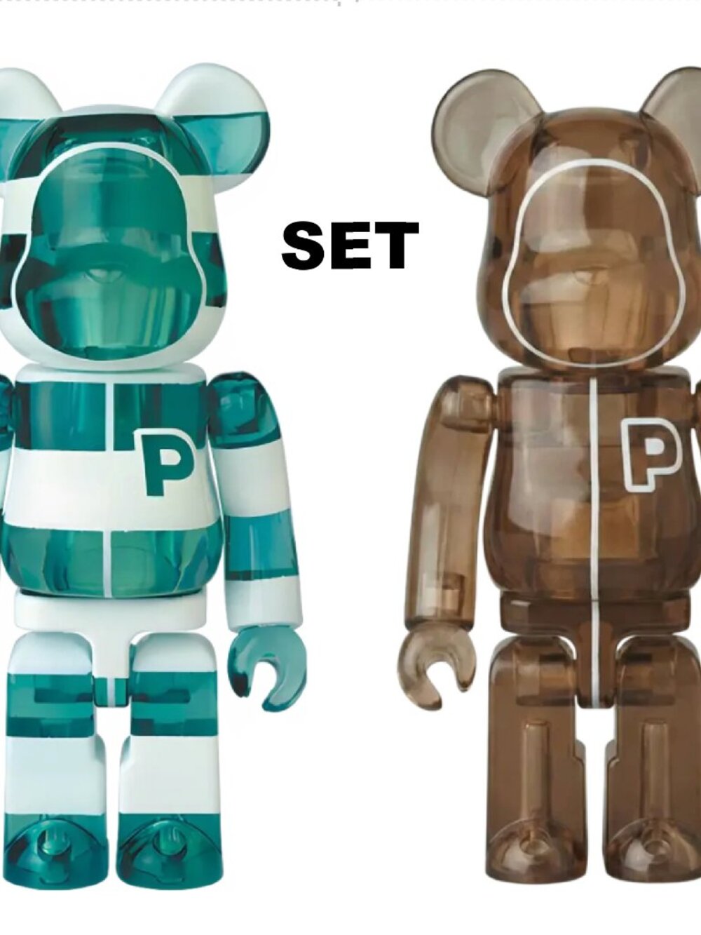 Bearbrick Series 43 Artist Gelato Pique Medicom Be@rbrick 100% Figure SET of 2
